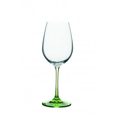 Set of 6 colour glasses Vanilla Season NUKUALOFA, 350 ml