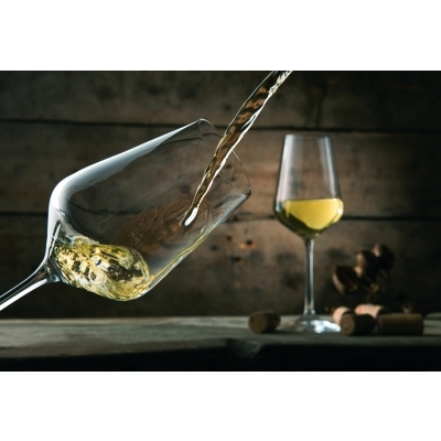 Set of 2 white wine glasses Vanilla Season PAPUA, 250 ml
