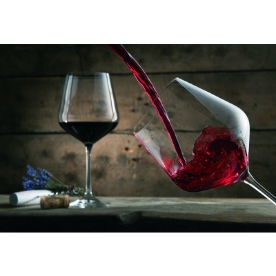 Set of 2 red wine glasses Vanilla Season PAPUA, 570 ml