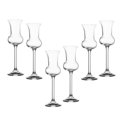 Set of 6 aperittif glasses Vanilla Season HAMEDAM 6, 85 ml
