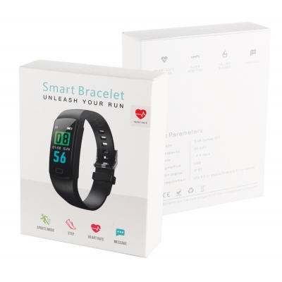 Smartband with heart rate monitor