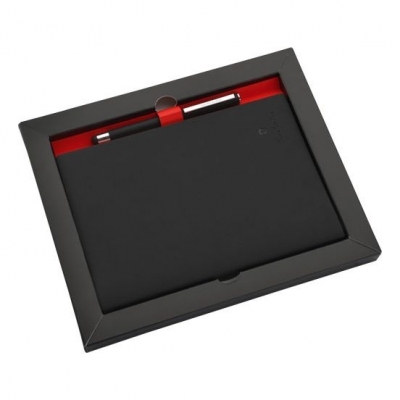 Notebook A5 & roller CAPUCINE Pierre Cardin