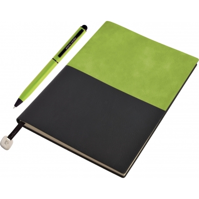 Notepad A5 & ballpoint pen REPORTER Pierre Cardin