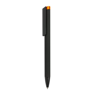 Rubberized aluminium ball pen