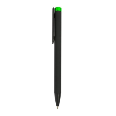 Rubberized aluminium ball pen