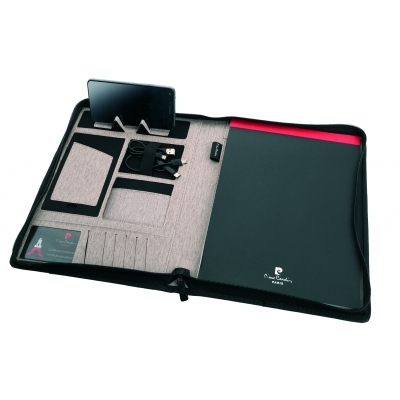 Folder A4 & power bank 4000 mAh AVANT-GARDE Pierre Cardin