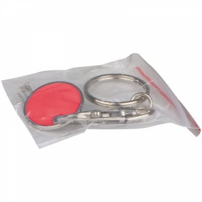 Keyring with shopping coin