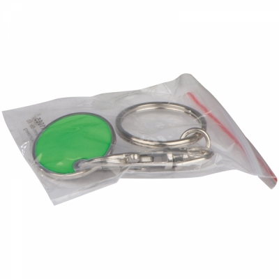 Keyring with shopping coin