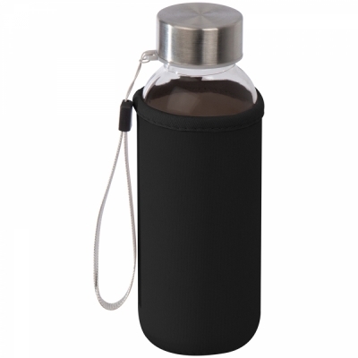 Drinking bottle with neoprene sleeve