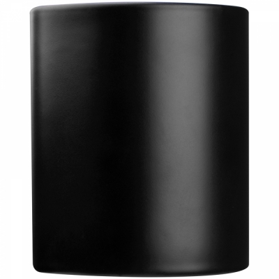 Black mug with colored inside