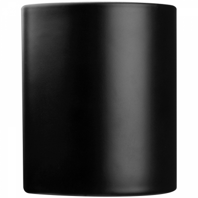 Black mug with colored inside