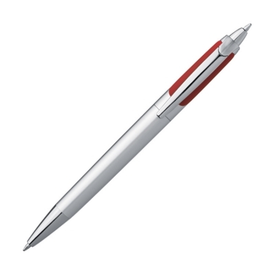 Plastic pen with double refill