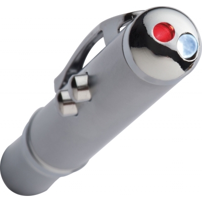 Laser pointer with LED, touch function and ball pen