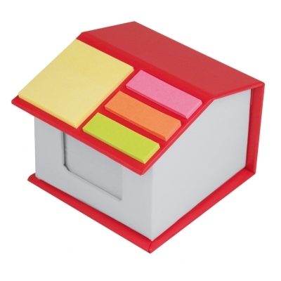 Sticky notes house