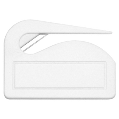 Paper knife with metal blade