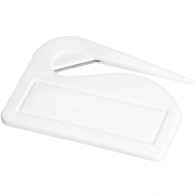 Paper knife with metal blade
