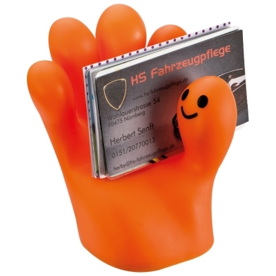 Memo holder hand