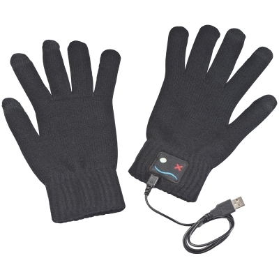 Touchscreen gloves with bluetooth