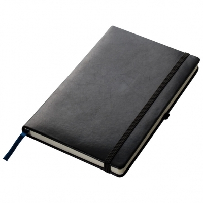 Black A5 notebook
