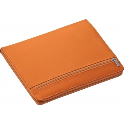 A4 nylon writing case with zipper