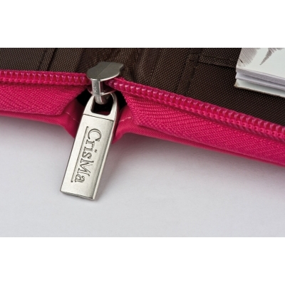 A4 nylon writing case with zipper