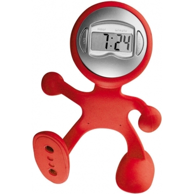 Bendable clock man