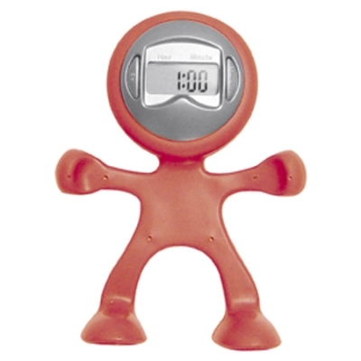 Bendable clock man