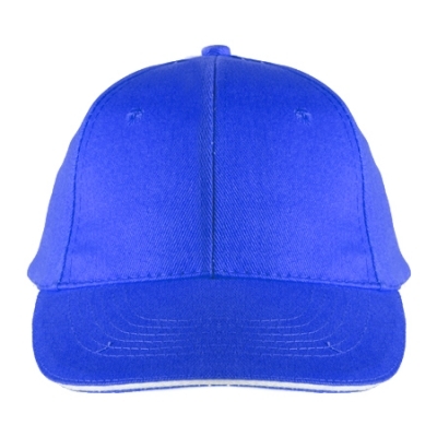 6-panel sandwich baseball cap