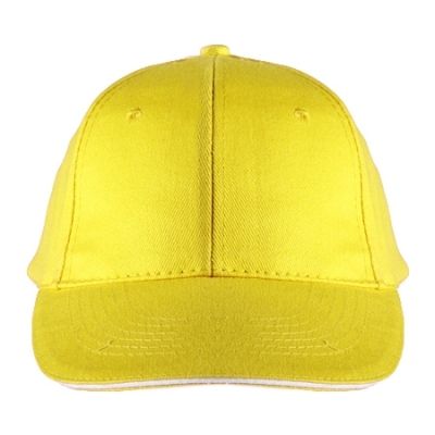 6-panel sandwich baseball cap