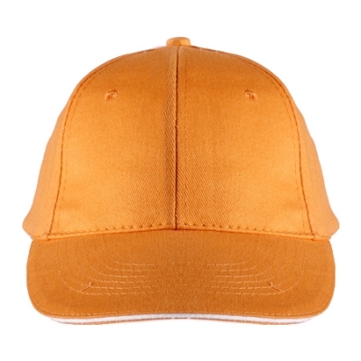6-panel sandwich baseball cap