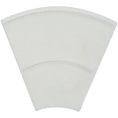 Sturdy plastic flag for bicycles