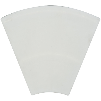 Sturdy plastic flag for bicycles